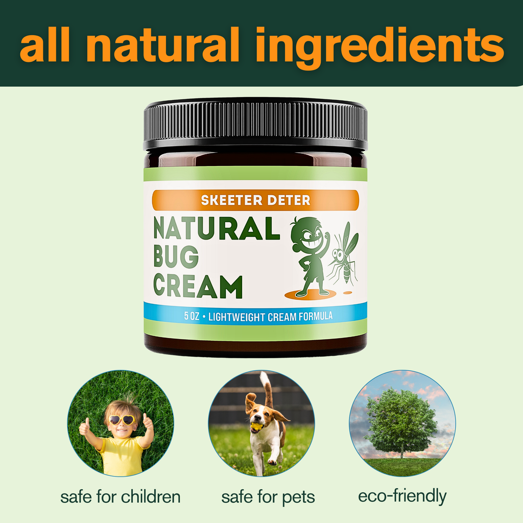Natural Bug Cream: 5 Oz