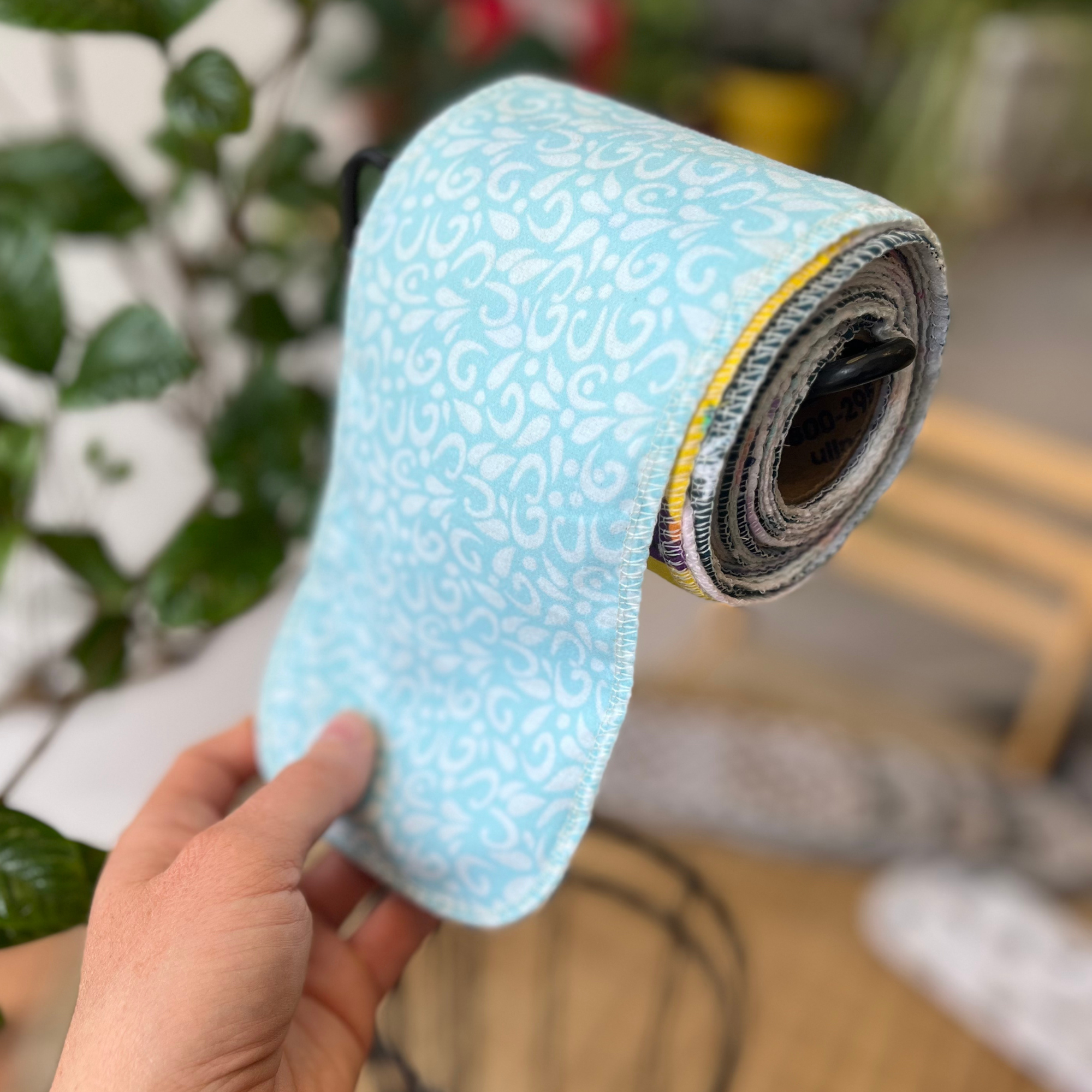 Tush Towels - Reusable Toilet Tissue: White / 25-pack