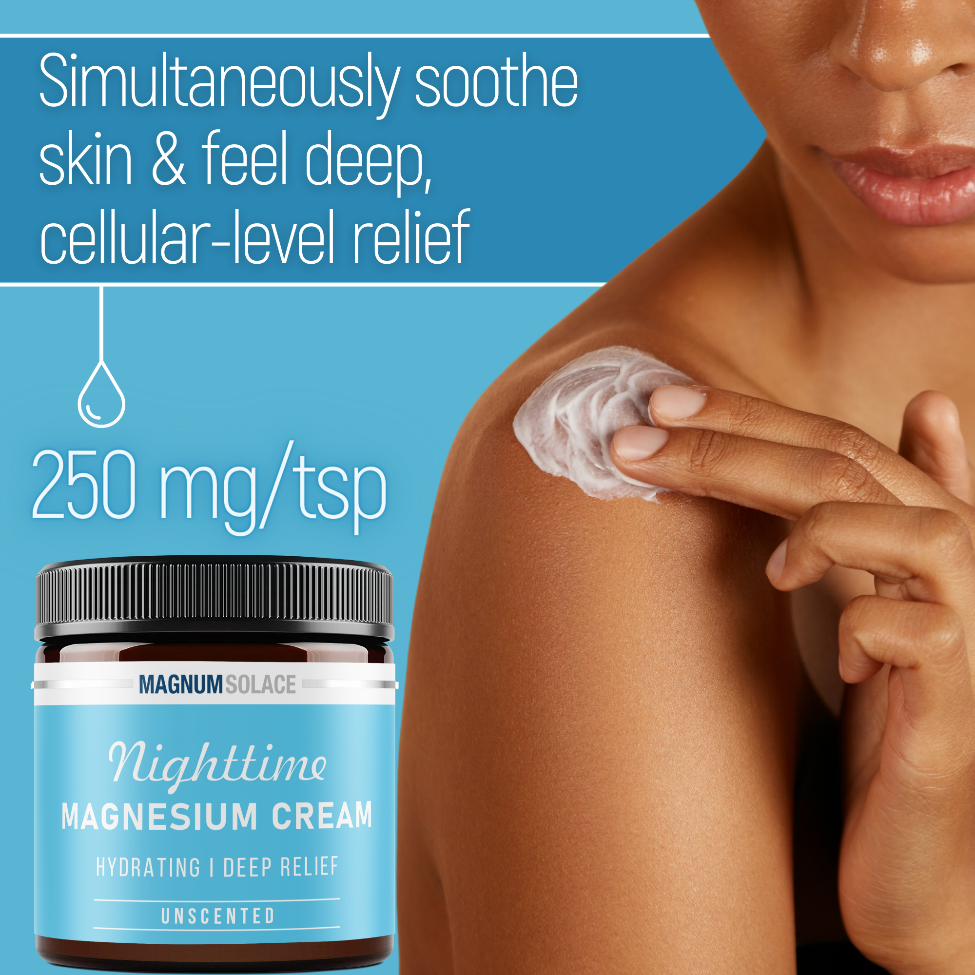 Nighttime Magnesium Cream: Lavender