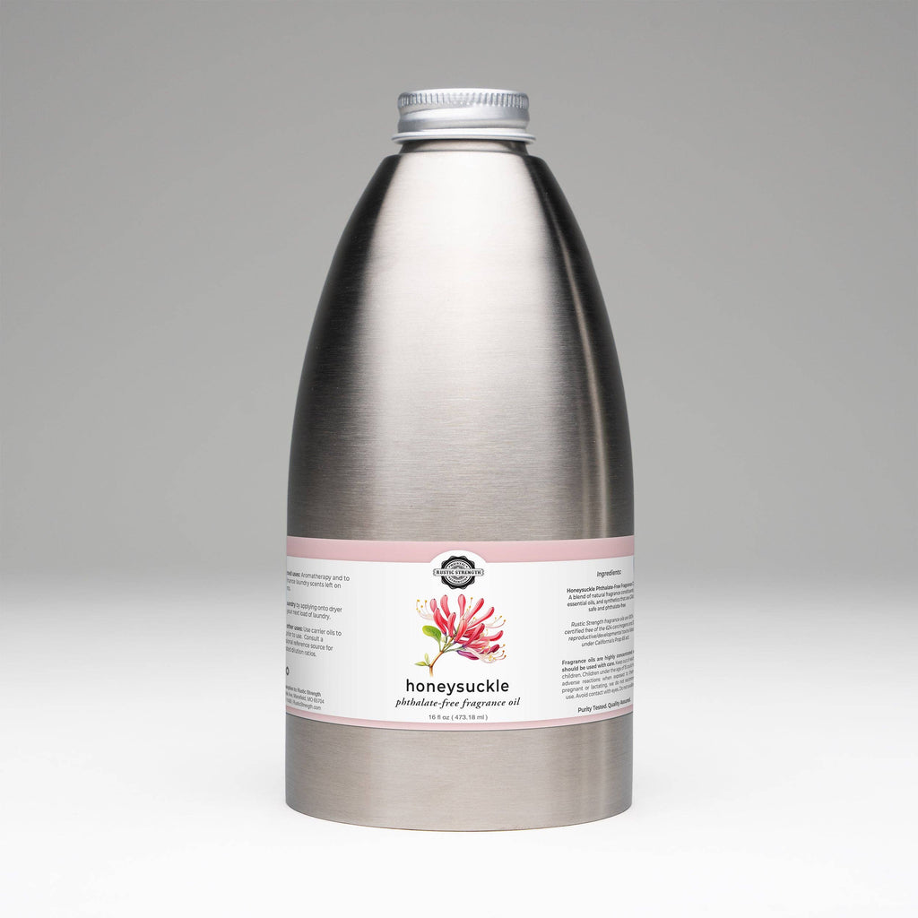 Honeysuckle Phthalate-Free Fragrance Oil: - 1 oz Retail Glass Vials