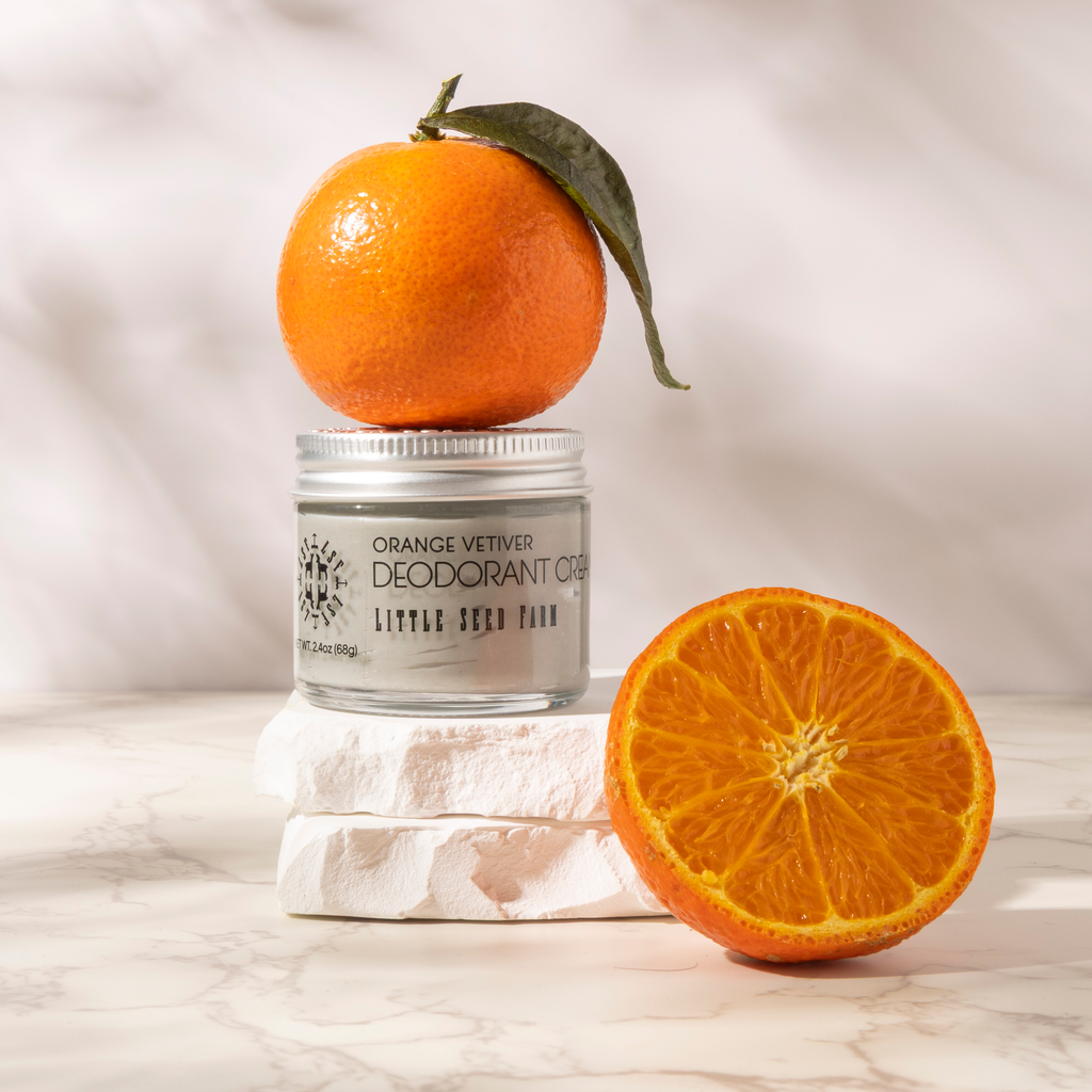 Orange Vetiver Deodorant Cream - Summer Seasonal