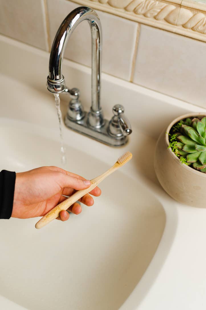 100% Compostable Bamboo Toothbrush | Bestseller