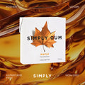 Maple Chewing Gum - Natural + Plastic-Free | 12 Pack