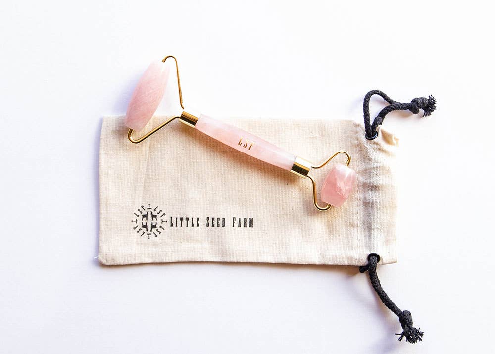 Rose Quartz Facial Roller