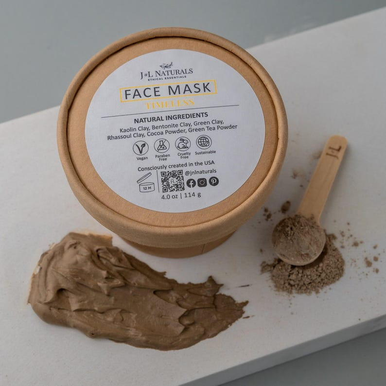 Natural Face Mask Skincare For Normal to Dull Skin : 2.0 oz / Hydrate
