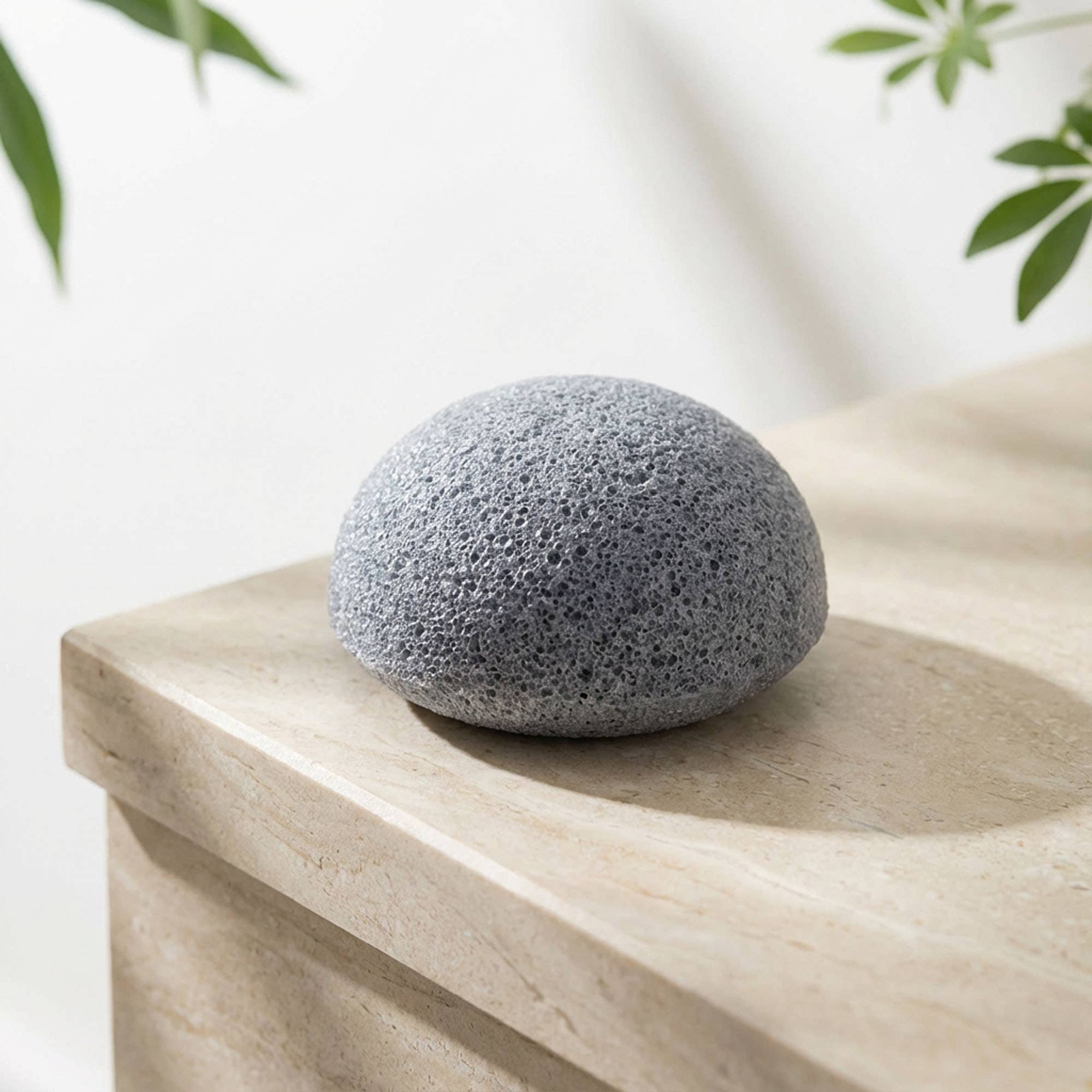 Natural Konjac Facial Cleansing Sponge | Earth Day Best: White