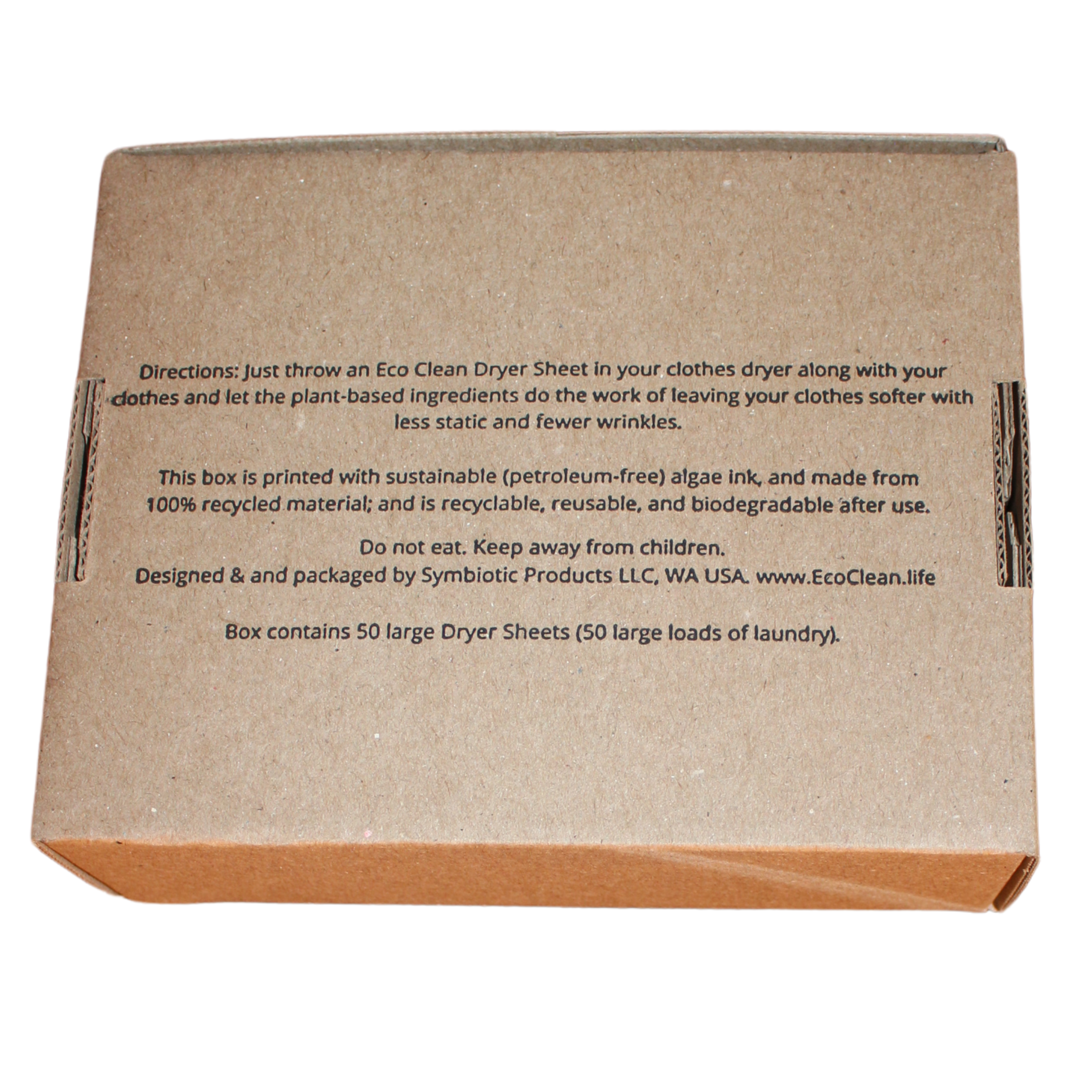 Dryer Sheets - Eco Clean -50 LG Sheets: FRESH LINEN