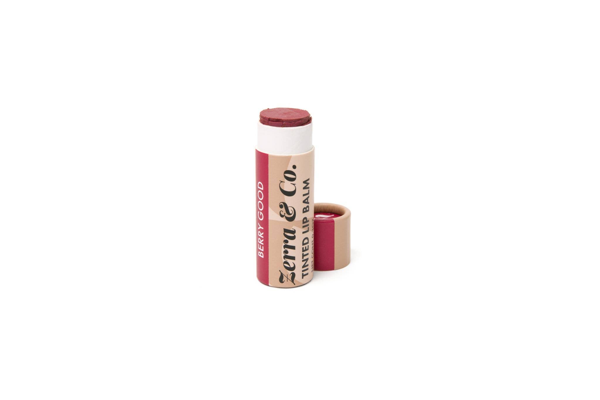 Tinted Lip Balm | Vegan Sheer Jumbo Zero Waste Lip Balm: Poppy Fields