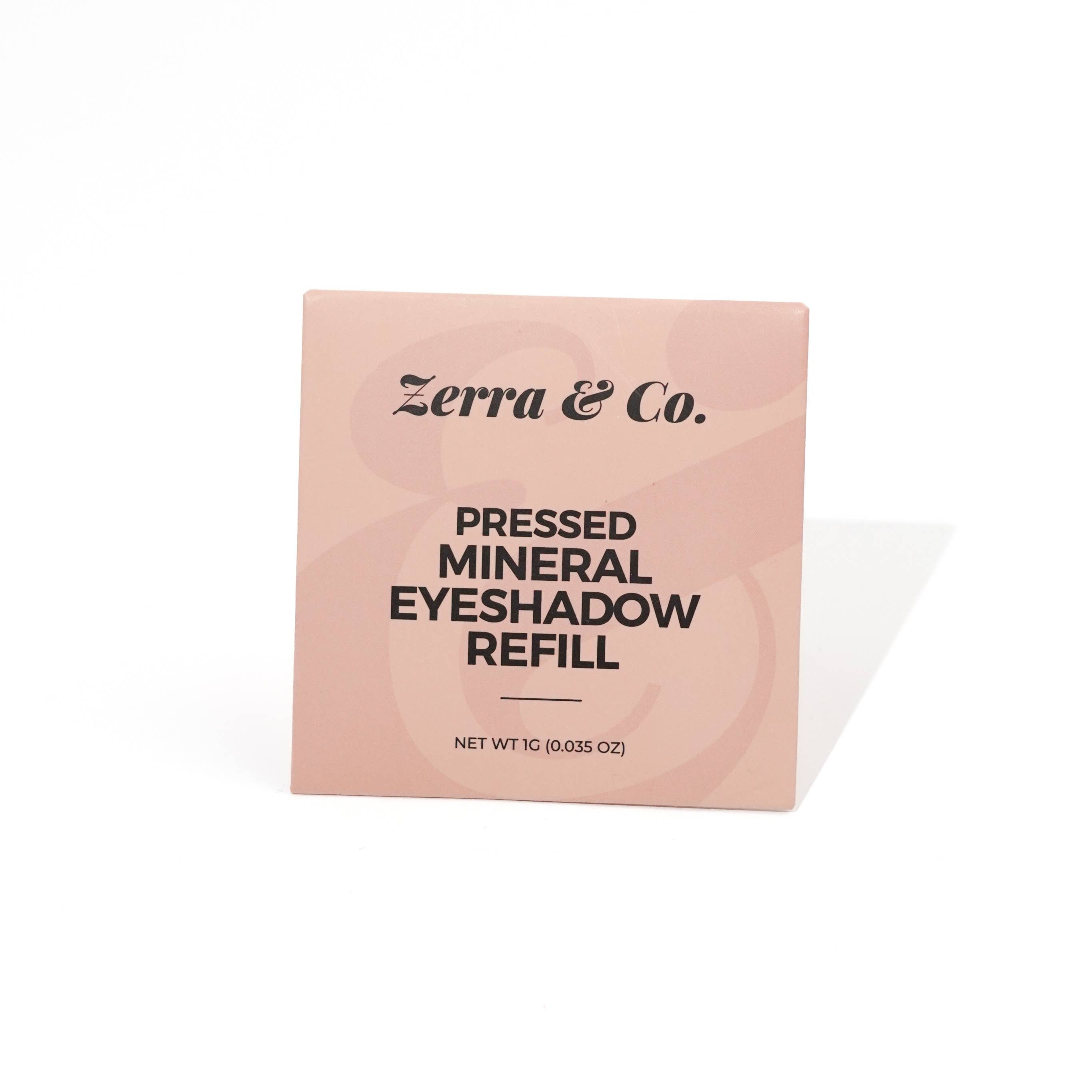 Pressed Mineral Eyeshadow | Refillable Zero Waste Makeup: Prairie