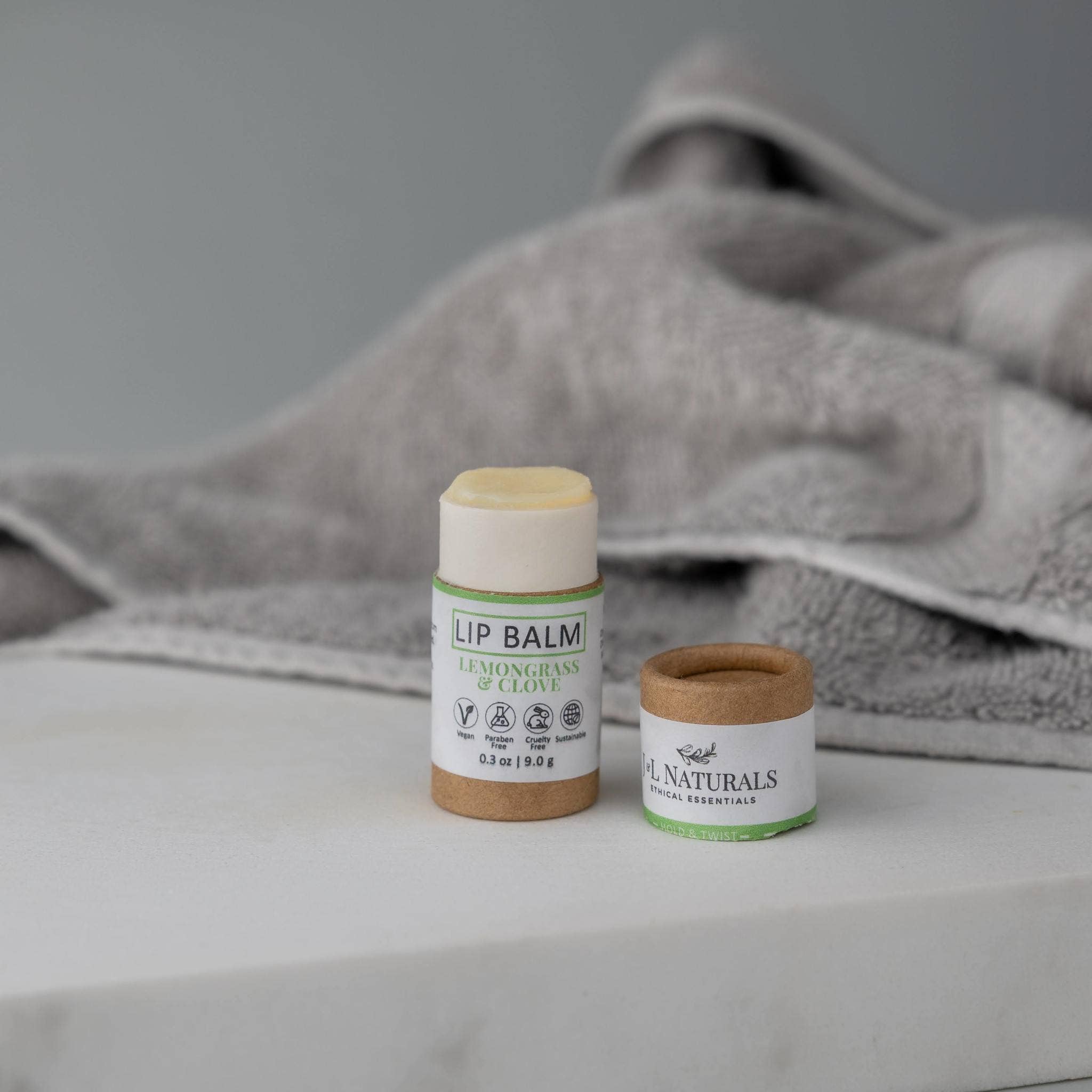 Hydrating Lip Balm with Vitamins & Antioxidants: Peppermint & Eucalyptus