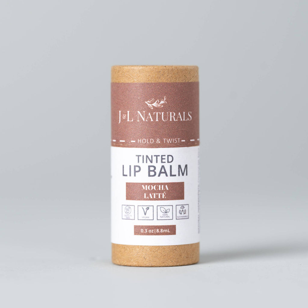 Natural Tinted Lip Balm - 5 Colors - Fall Hydration: Wild Berry Bliss