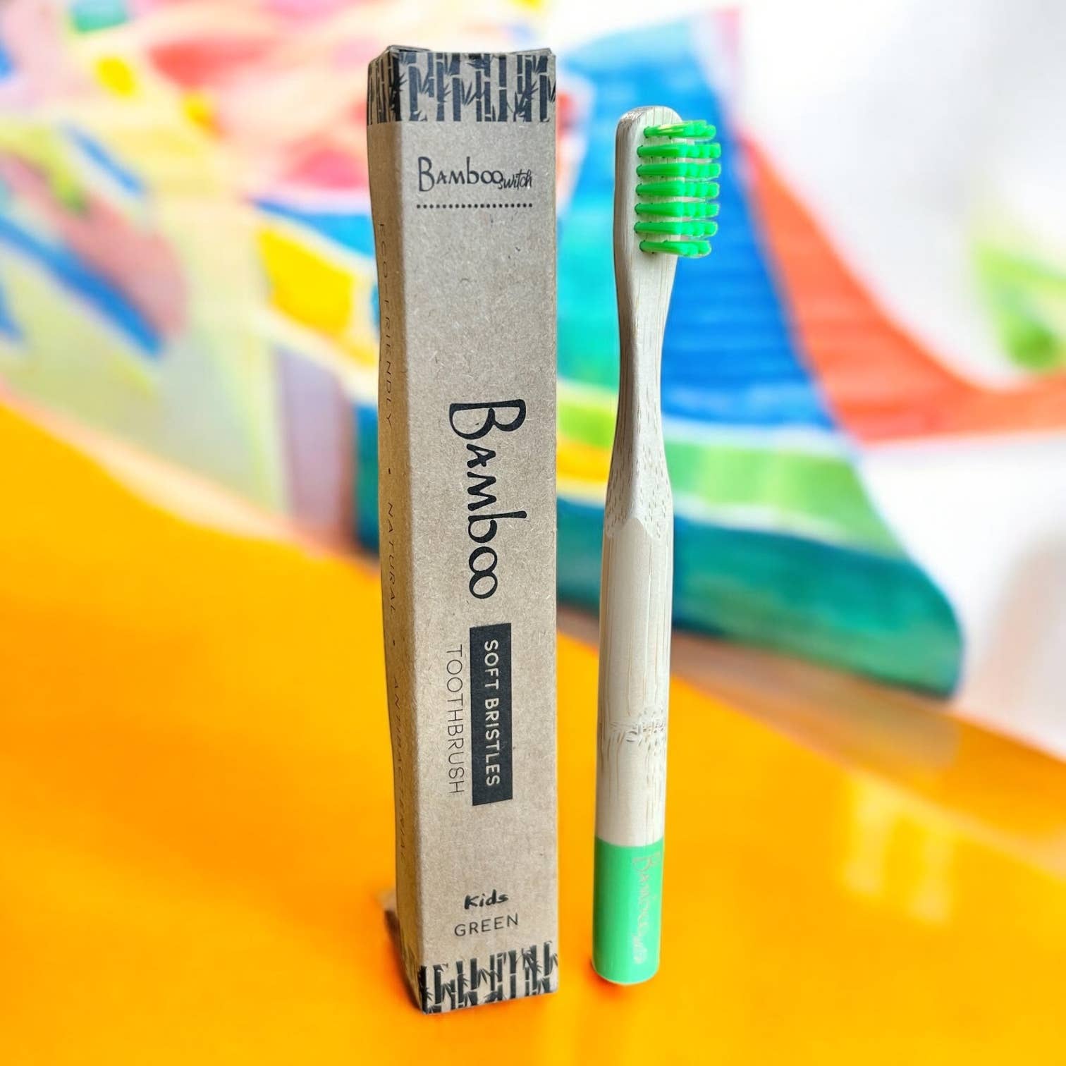 Bamboo Kids Toothbrush | Earth Day Bestseller: Pink