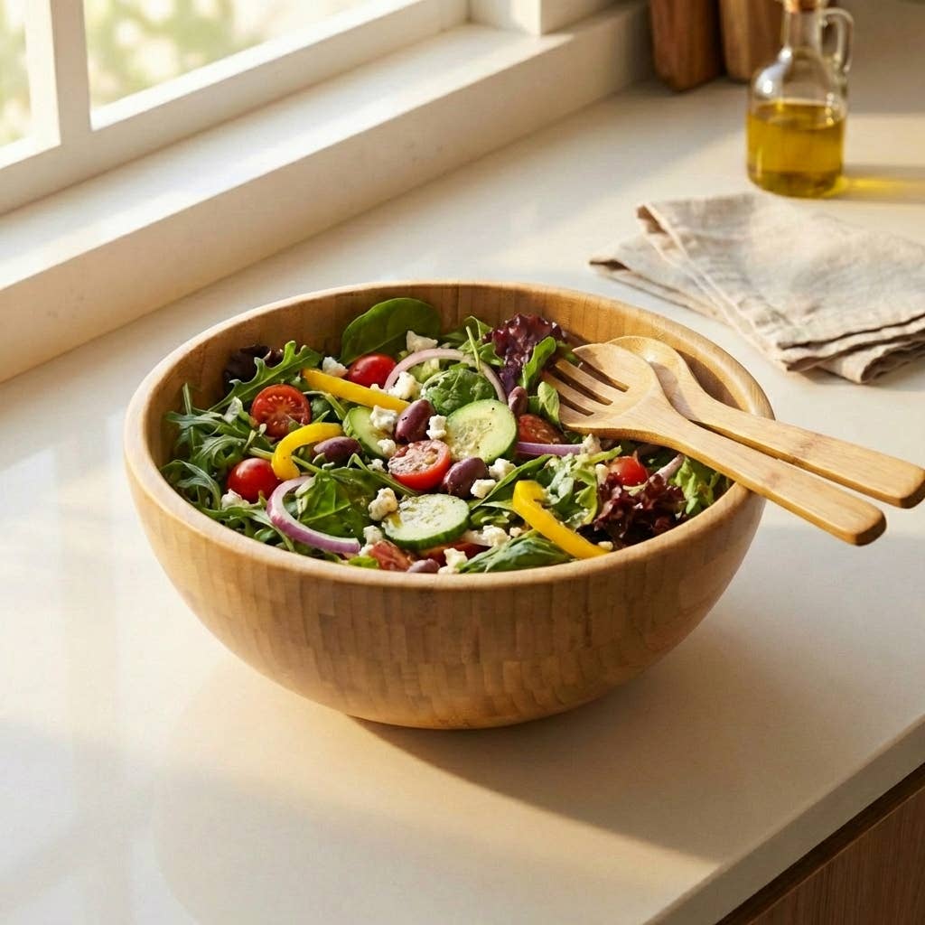 Bamboo Serving Bowl | Earth Day Bestseller: Small