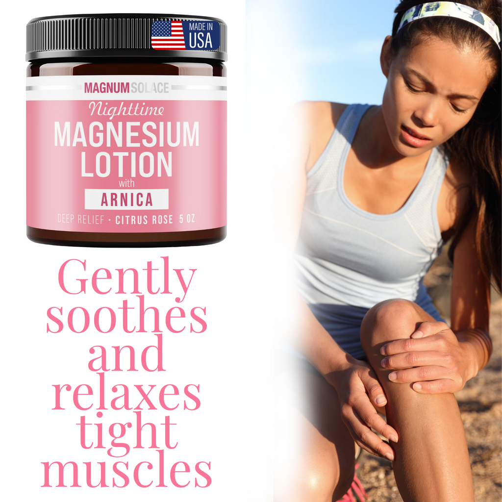 Nighttime Magnesium Lotion with Arnica: Lavender