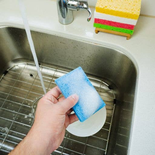 Compostable Cellulose Kitchen Sponge | Earth Day Bestseller: White
