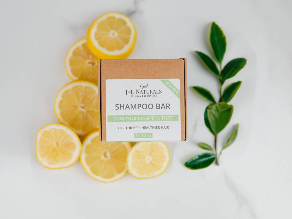 Sulfate-Free Shampoo Bar-3 scents- Growth, Strength, Hydrate: Growth / Full Size