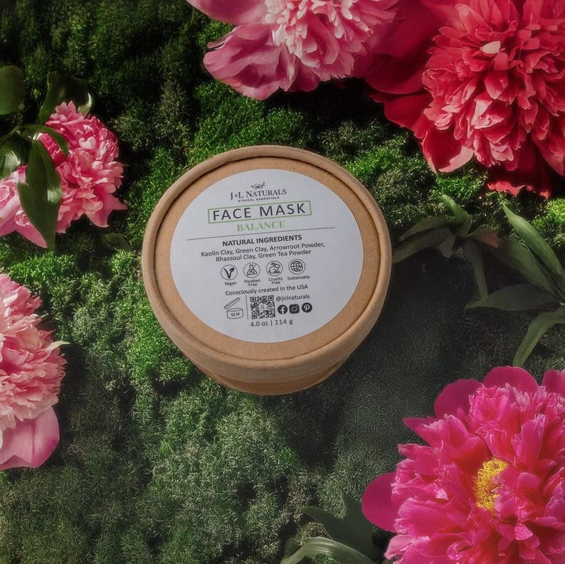 Natural Face Mask Skincare For Normal to Dull Skin : 2.0 oz / Hydrate