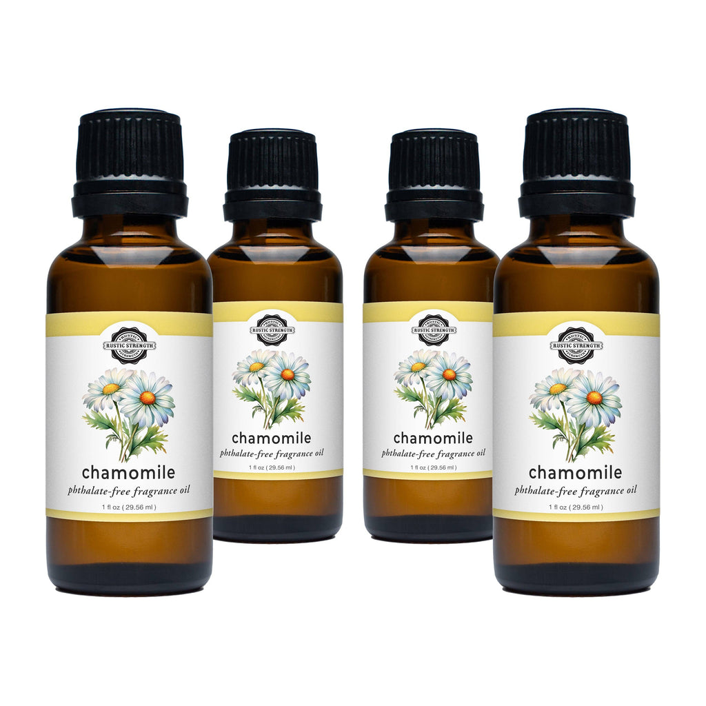 Chamomile Phthalate-Free Fragrance Oil: - 1 oz Retail Glass Vials