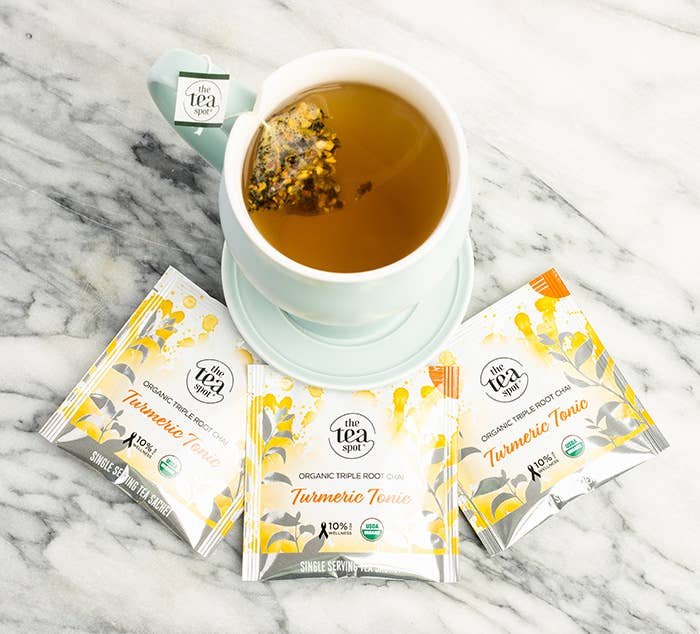 Turmeric Tonic, Organic Tea: Retail Pouch (15 Sachets) - 5 units