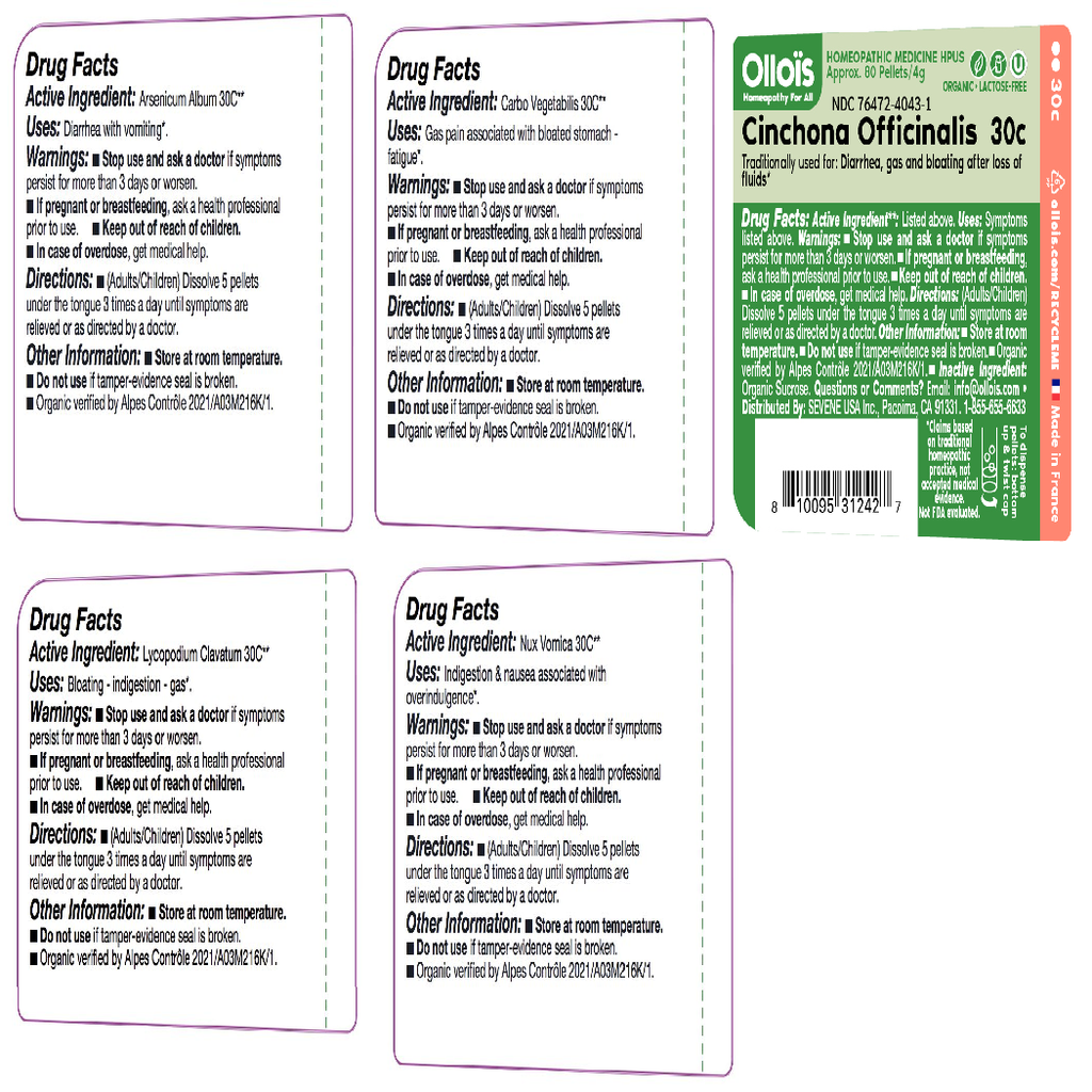 OlloKit Cold & Flu - 5 Homeopathic Remedies