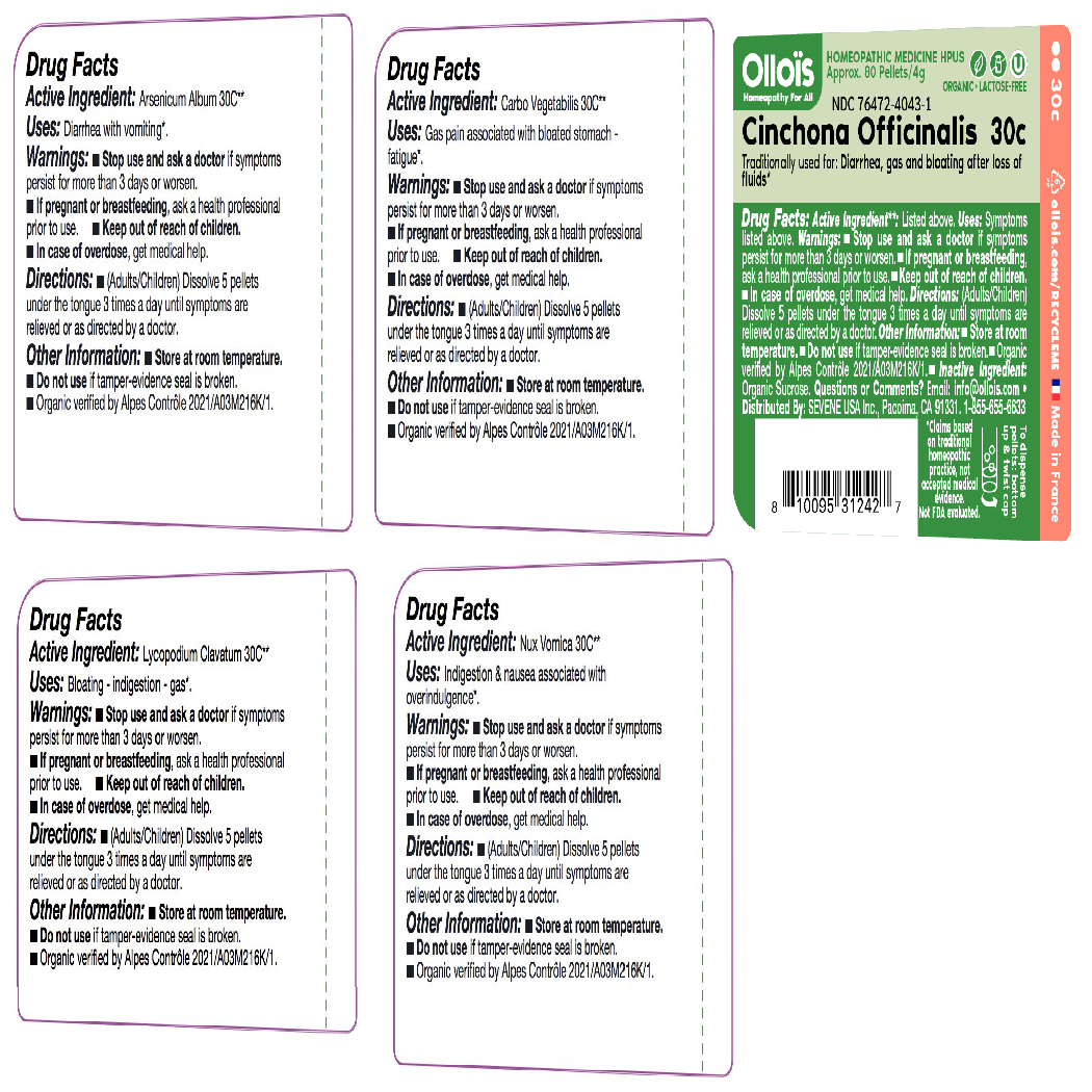 OlloKit Cold & Flu - 5 Homeopathic Remedies