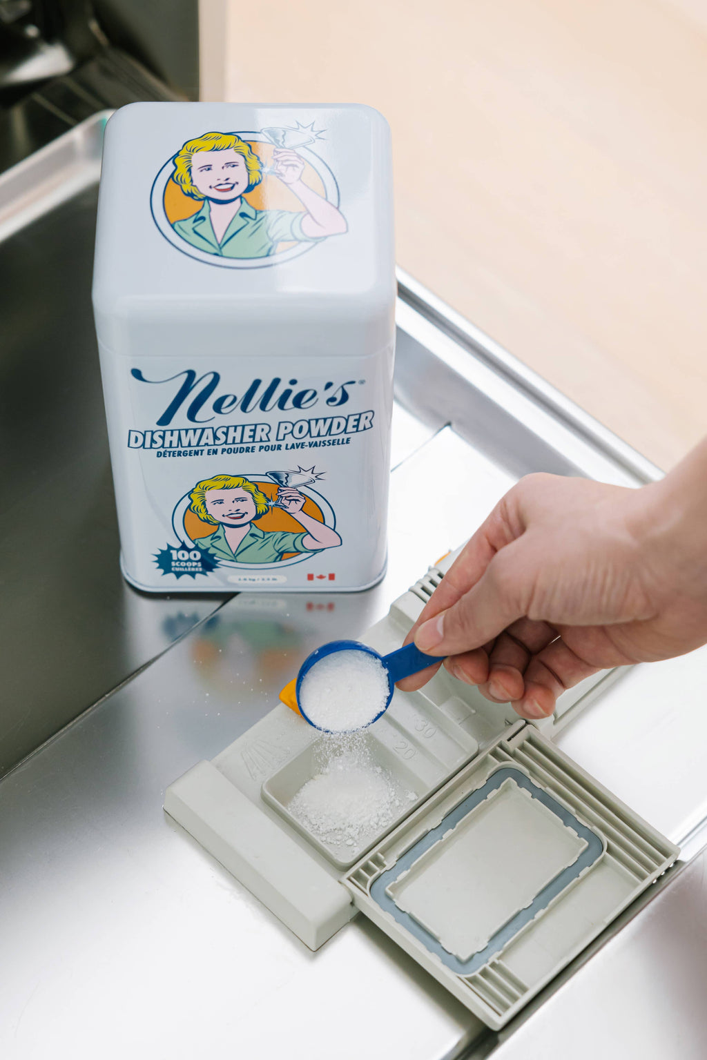 Nellies Dishwasher Powder | Refill oz
