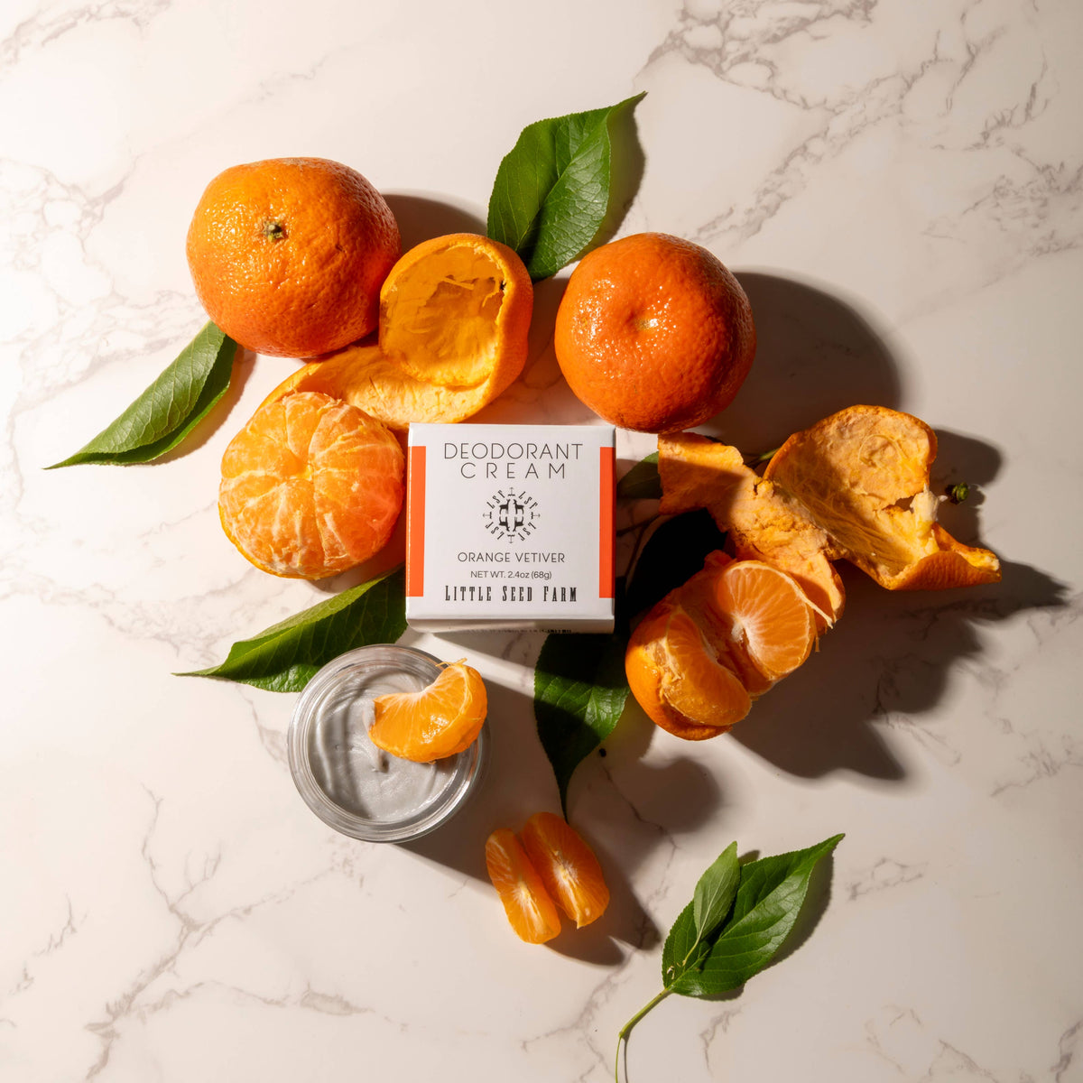 Orange Vetiver Deodorant Cream - Summer Seasonal