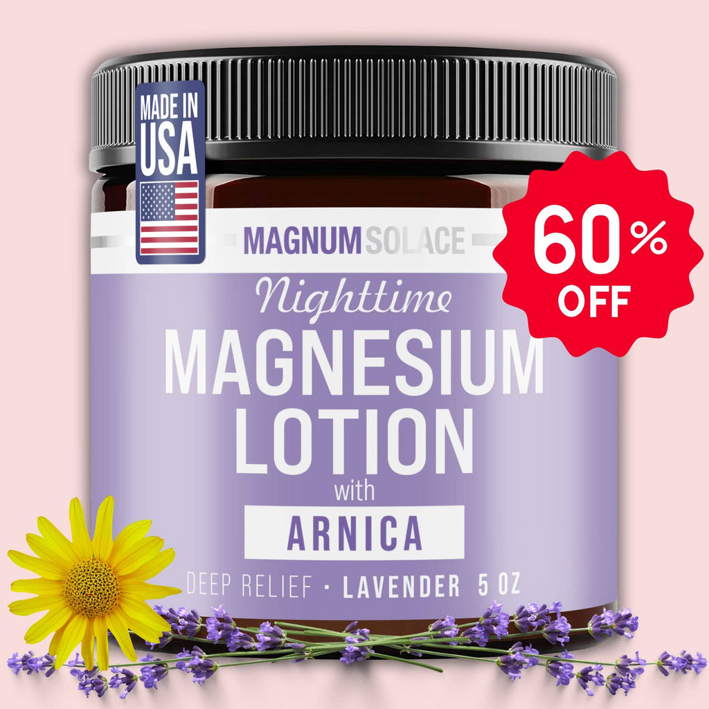 Nighttime Magnesium Lotion with Arnica: Unscented