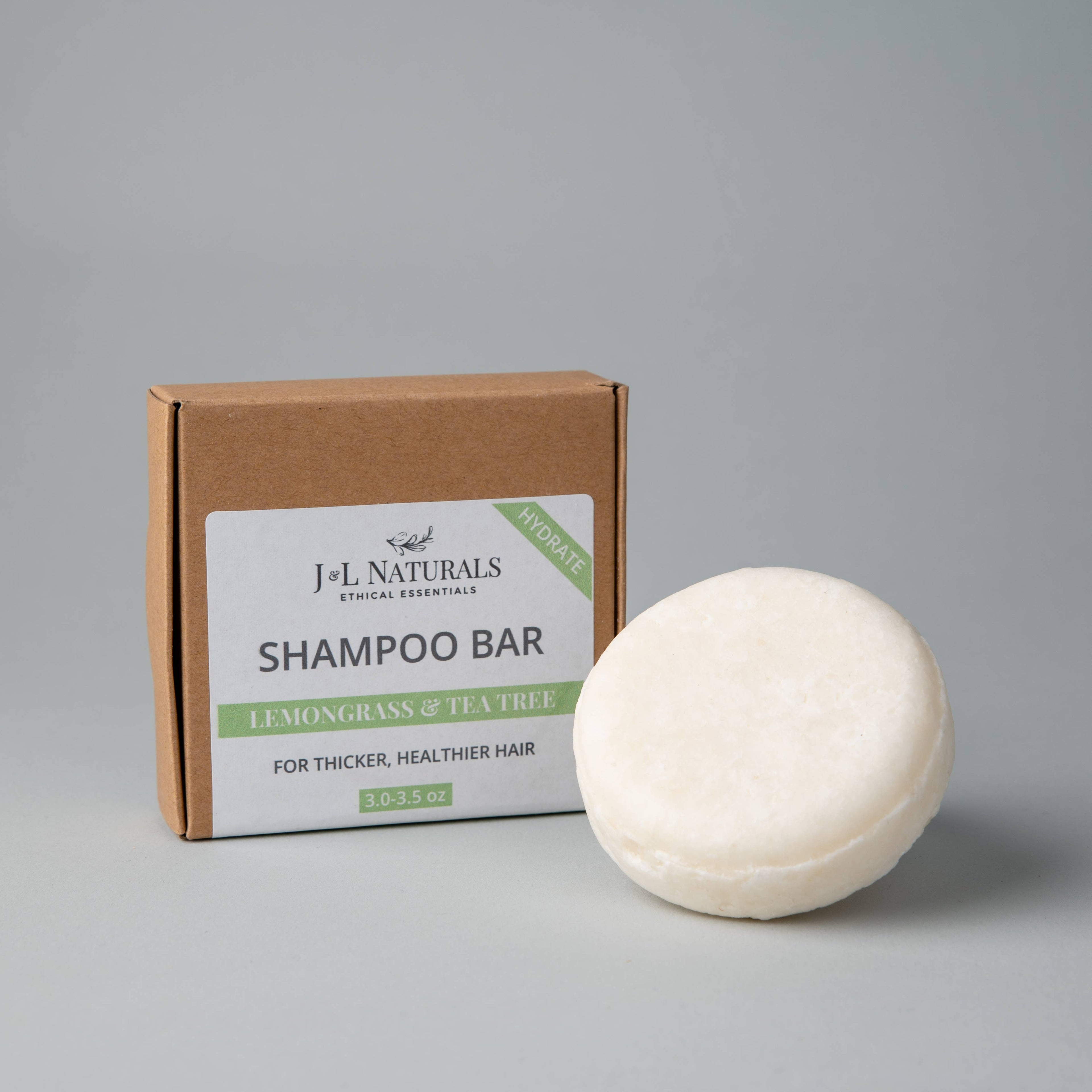 Sulfate-Free Shampoo Bar-3 scents- Growth, Strength, Hydrate: Hydrate / No / Full Size