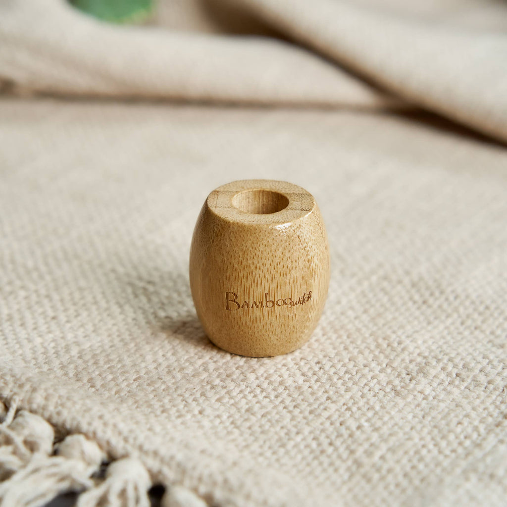 Bamboo Toothbrush Stand: Flat
