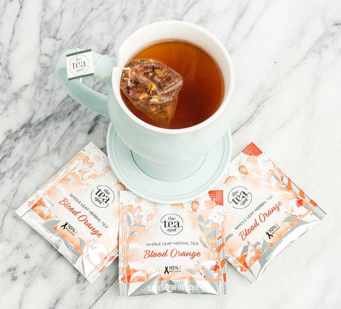 Blood Orange Smoothie Tea: Sample