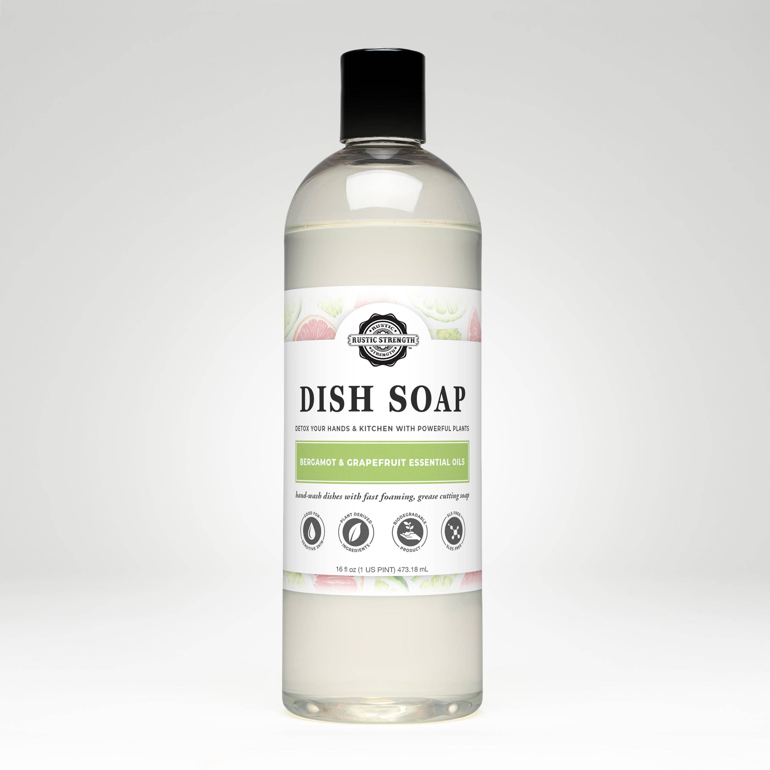 Dish Soap | 16 oz Bottle: Lemon/ Eucalyptus