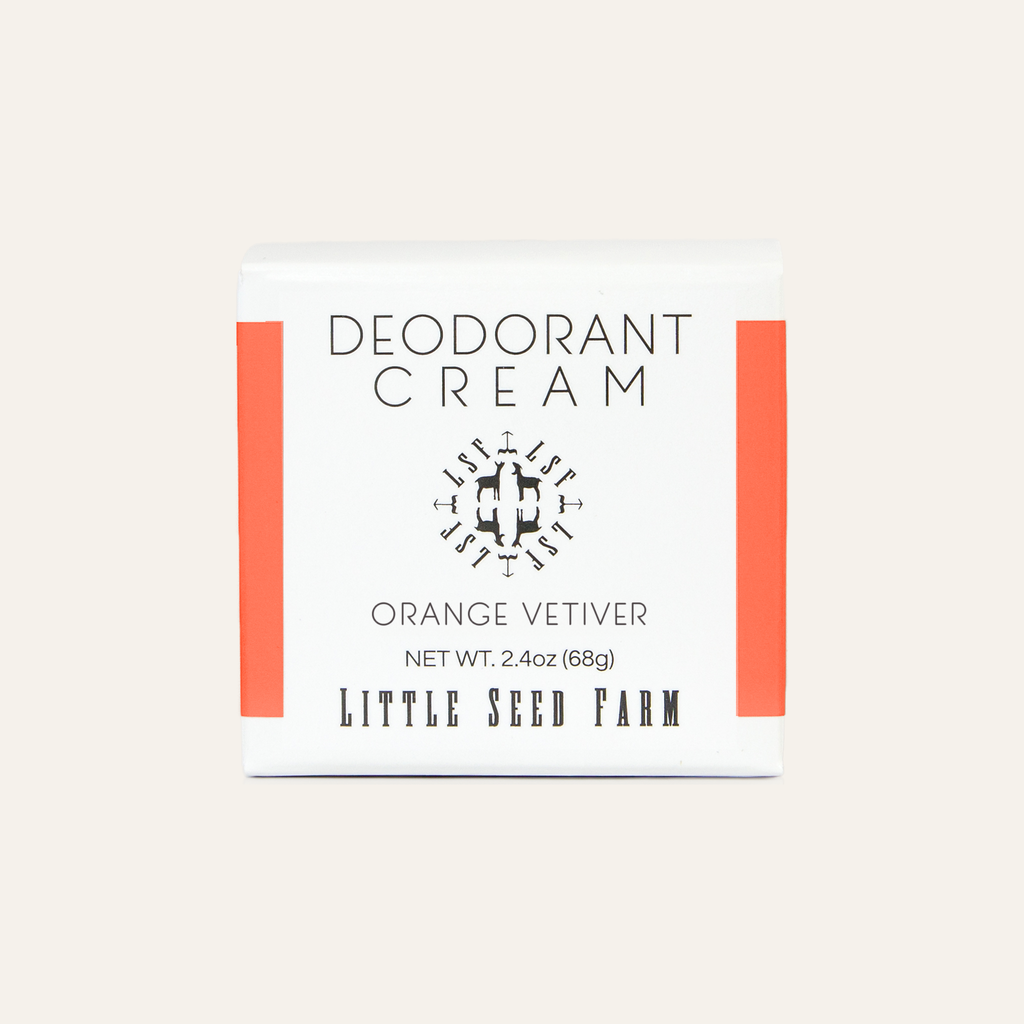 Orange Vetiver Deodorant Cream - Summer Seasonal