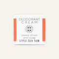 Orange Vetiver Deodorant Cream - Summer Seasonal