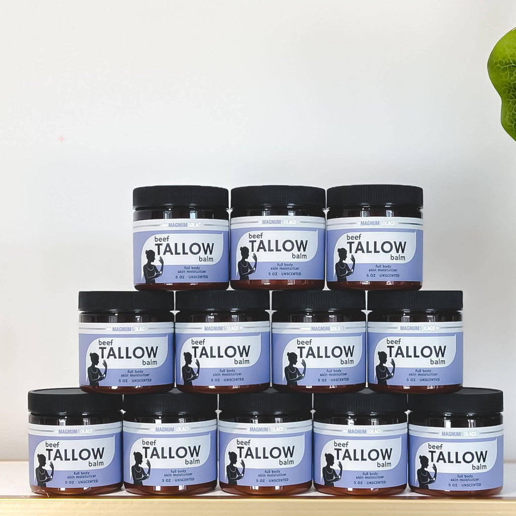 12 Pack - Tallow Balm for Skin, 5 oz
