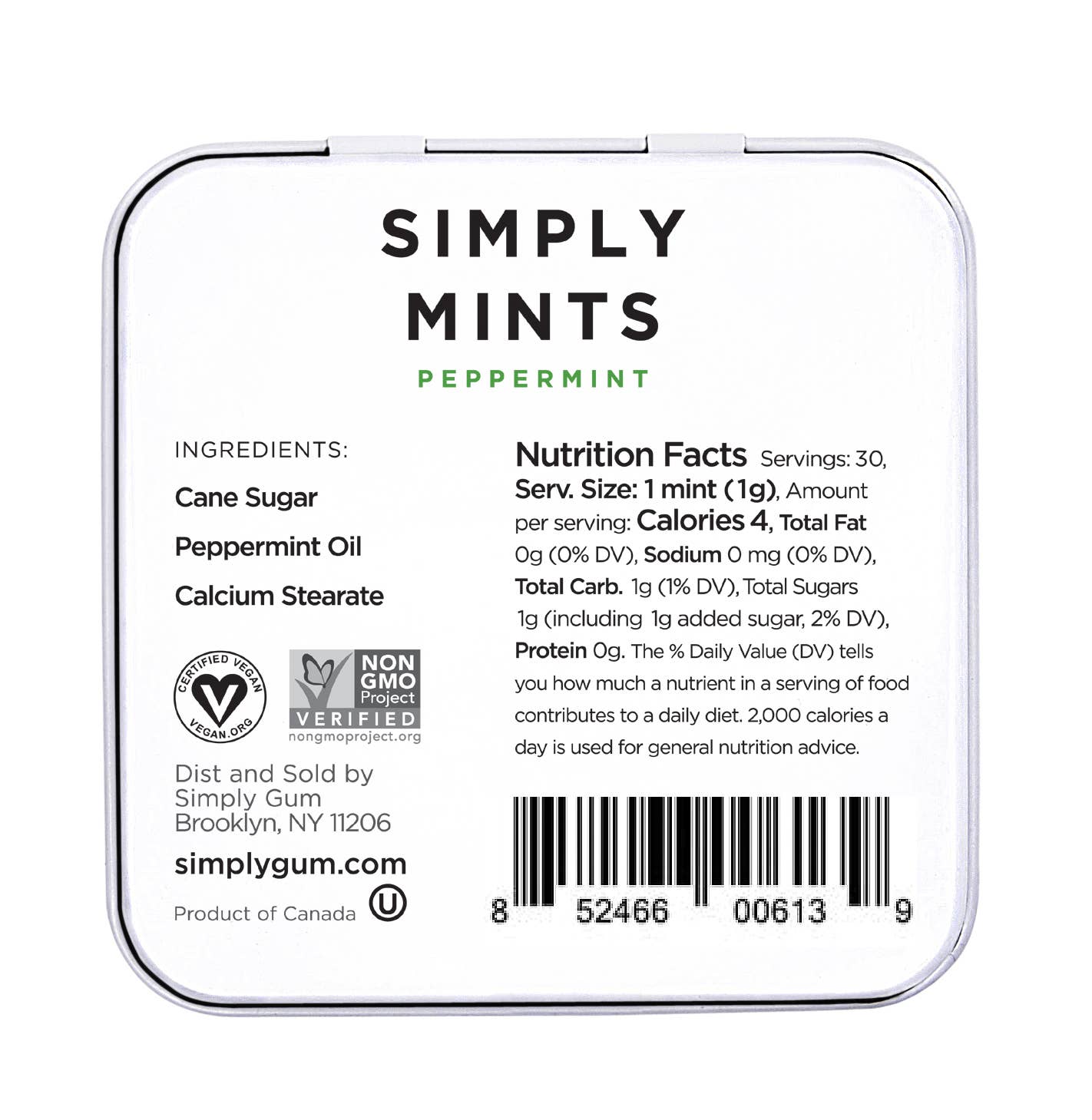 Simply Mints | Peppermint