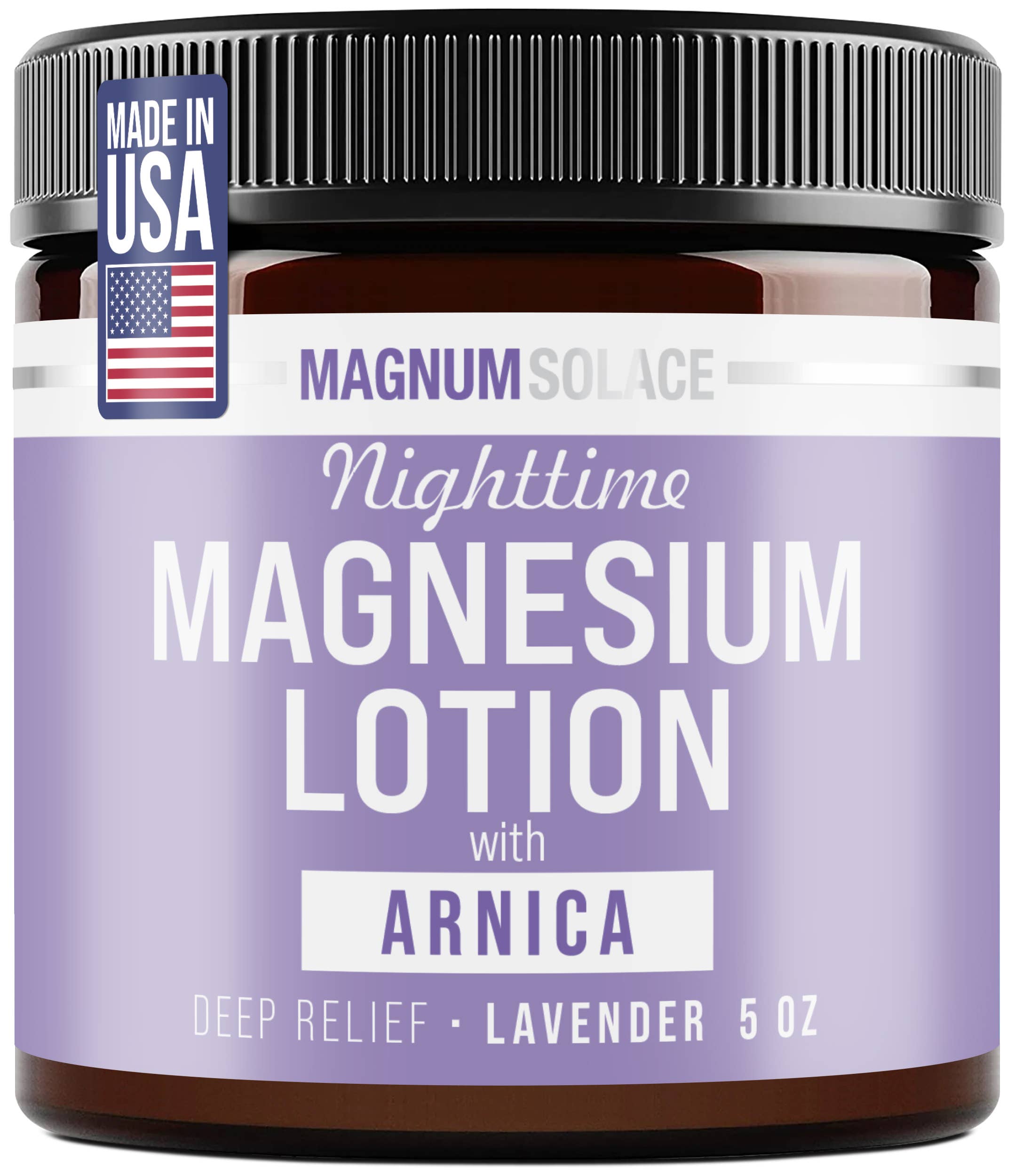 Nighttime Magnesium Lotion with Arnica: Lavender
