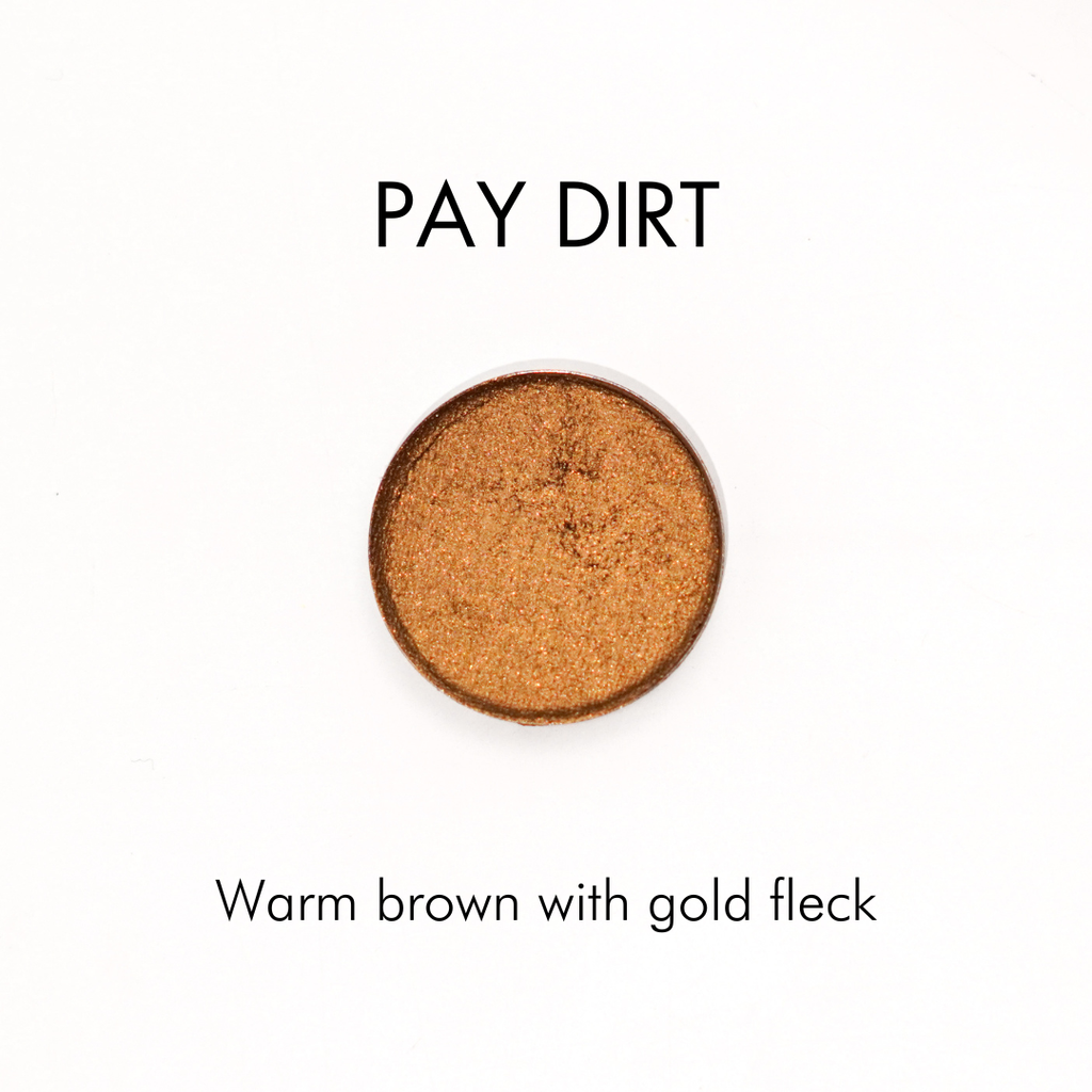 Pressed Mineral Eyeshadow | Refillable Zero Waste Makeup: Mushroom