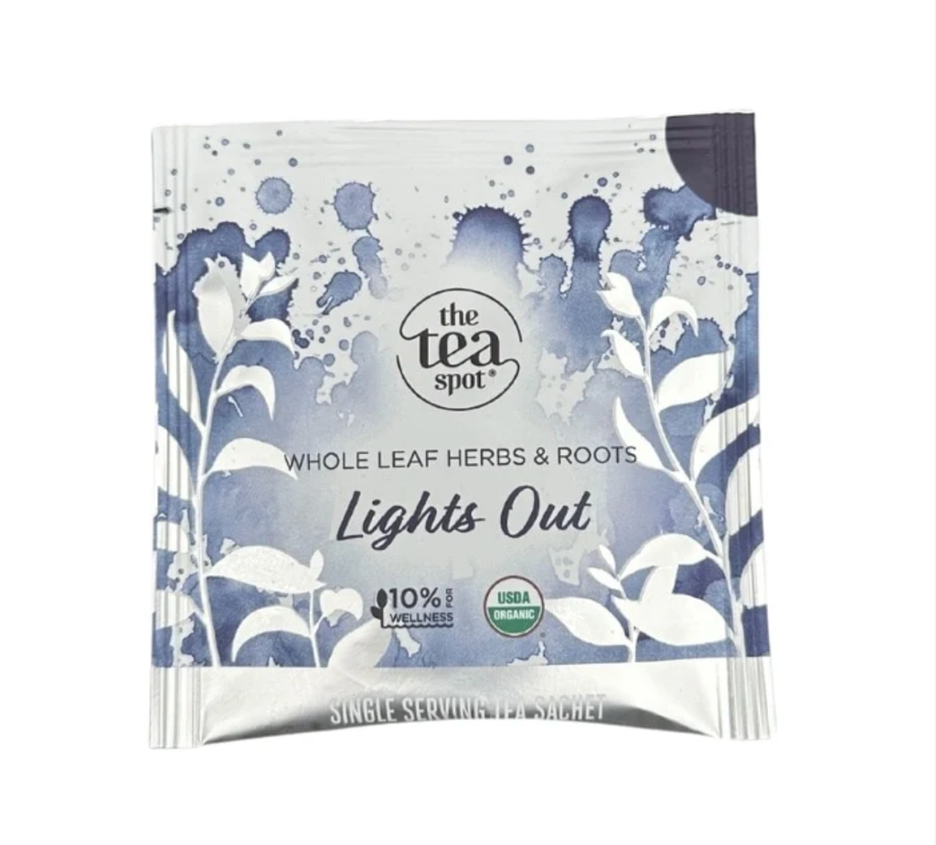 Lights Out, Organic Sleepy Tea: Retail Pouch (15 Sachets) - 5 units