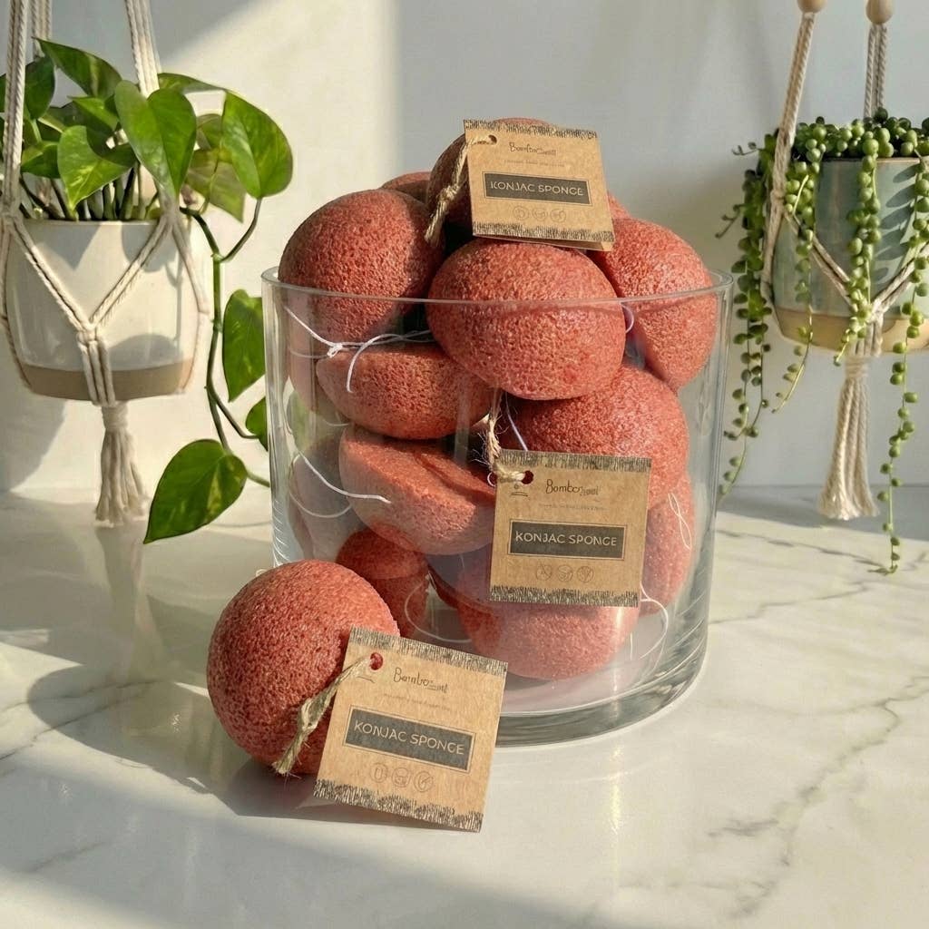 Natural Konjac Facial Cleansing Sponge | Earth Day Best: White
