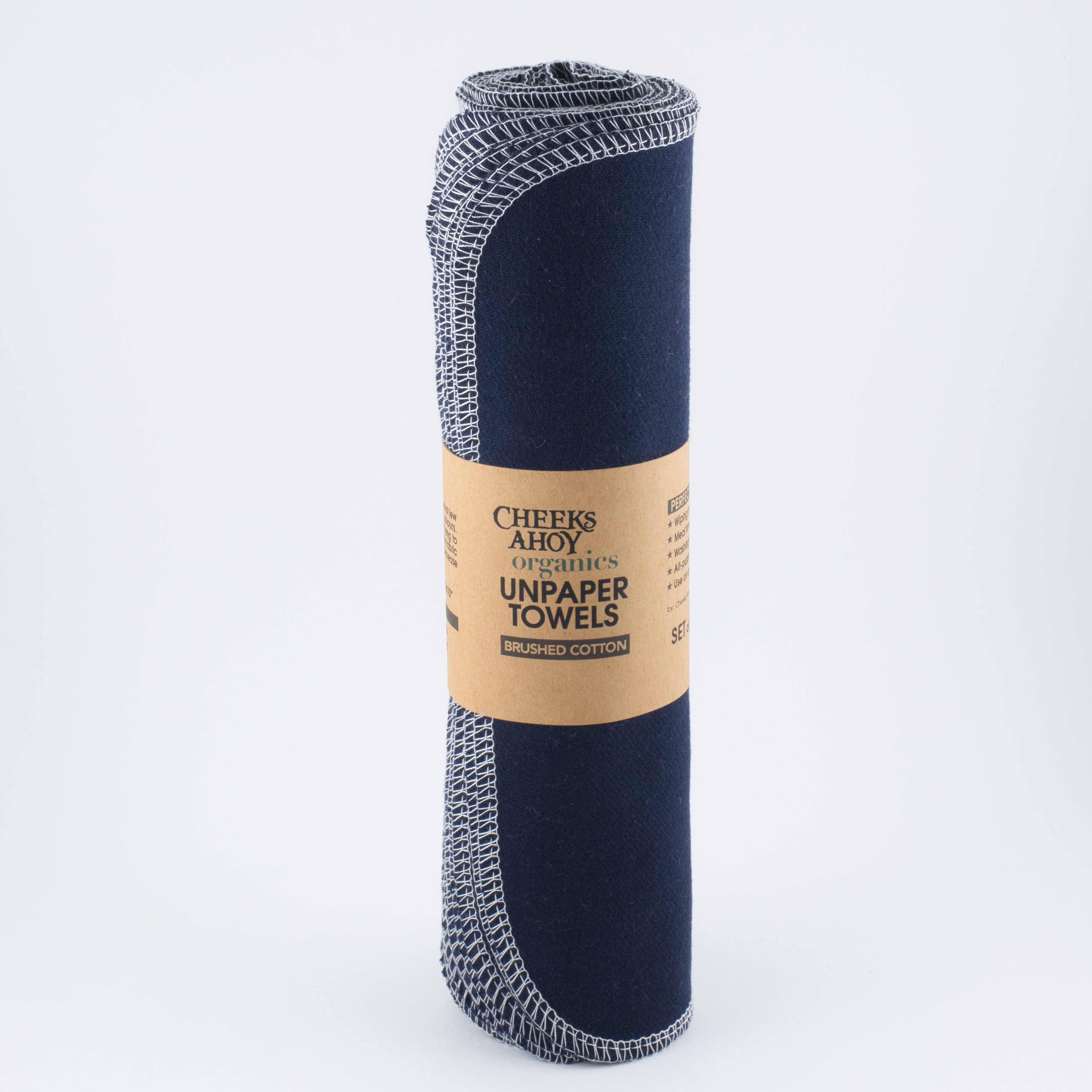 Non-Paper Towels - Organic Brushed Cotton : Oatmeal / 12-pk
