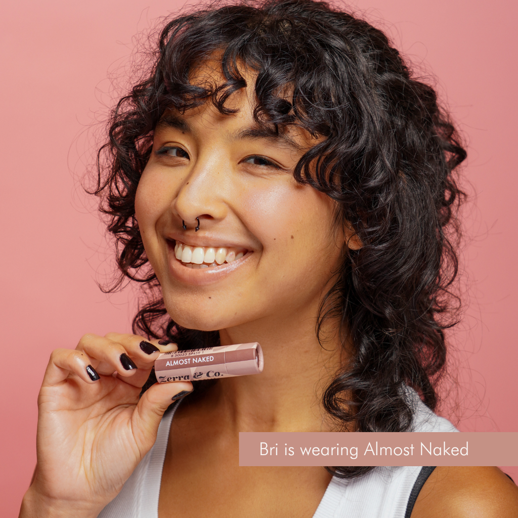 Tinted Lip Balm | Vegan Sheer Jumbo Zero Waste Lip Balm: Poppy Fields