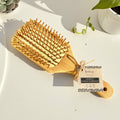 Bamboo Paddle Hairbrush - Square | Bestseller