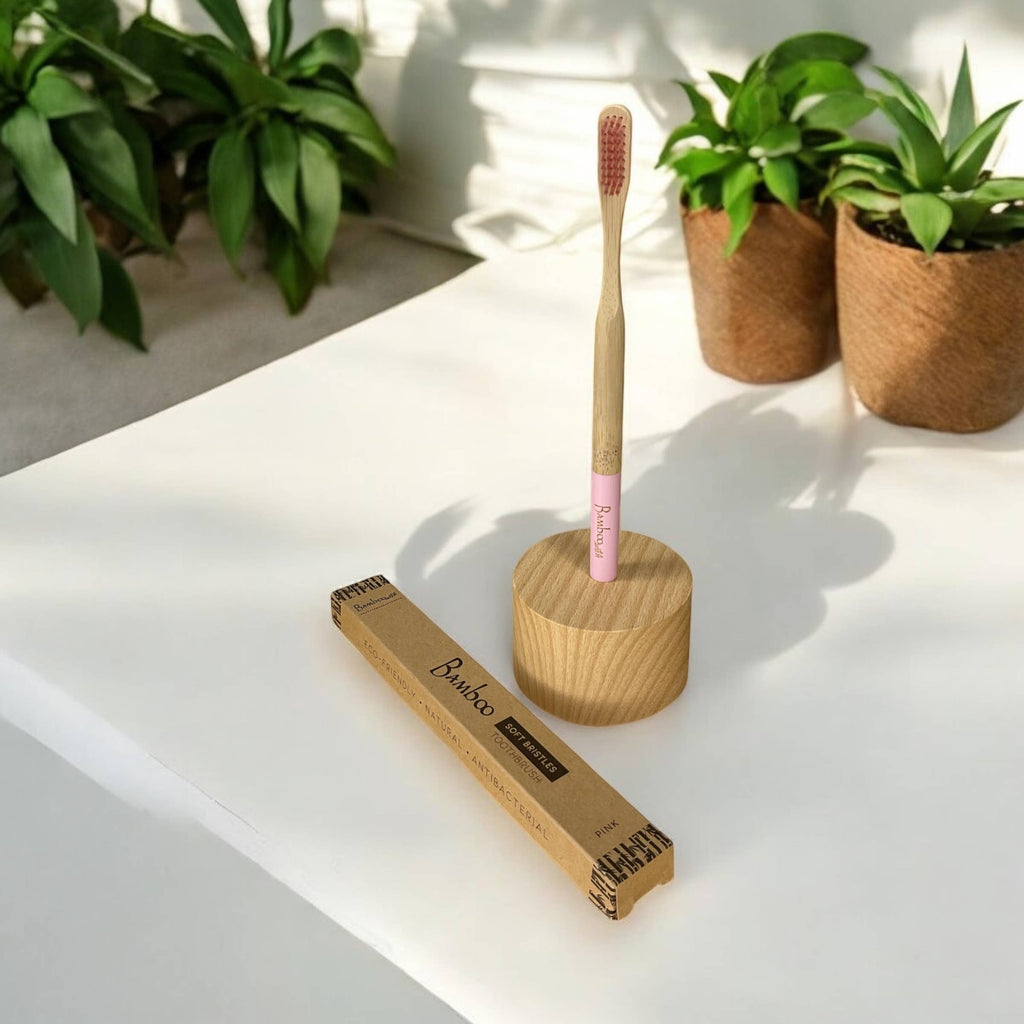 Adult Bamboo Toothbrush | Earth Day Bestseller: Black