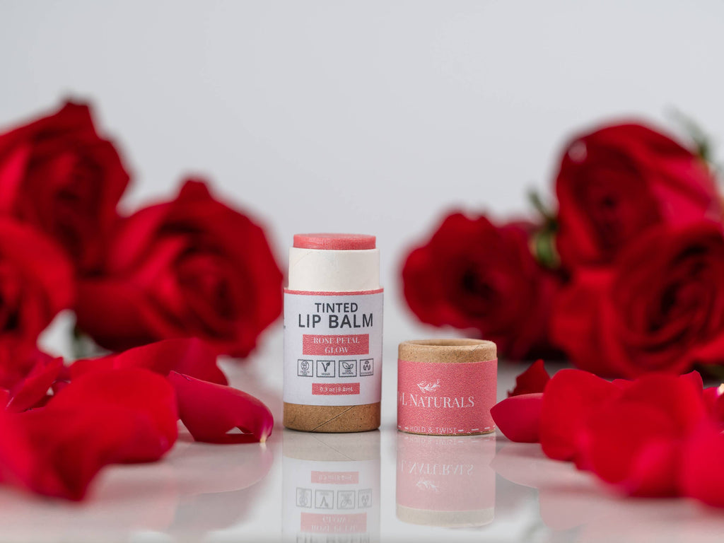 Natural Tinted Lip Balm - 5 Colors - Fall Hydration: Wild Berry Bliss