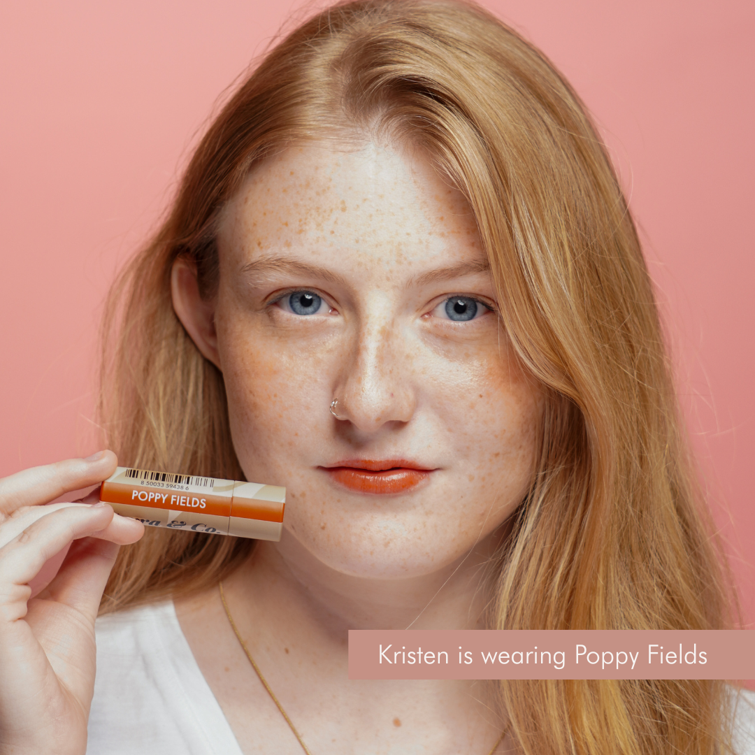 Tinted Lip Balm | Vegan Sheer Jumbo Zero Waste Lip Balm: Antique Pink