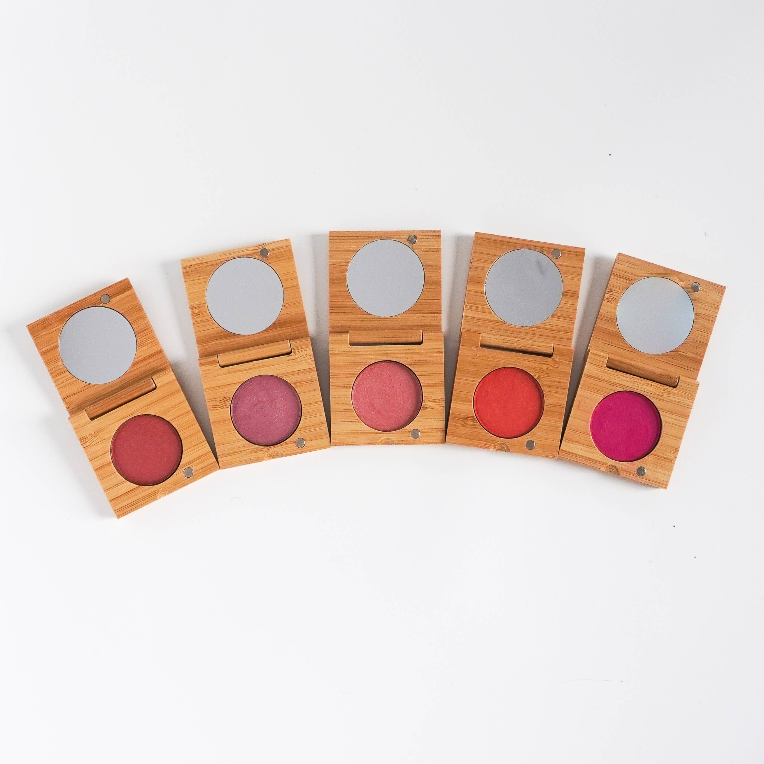 Pressed Mineral Blush | Refillable Zero Waste Makeup: Saffron