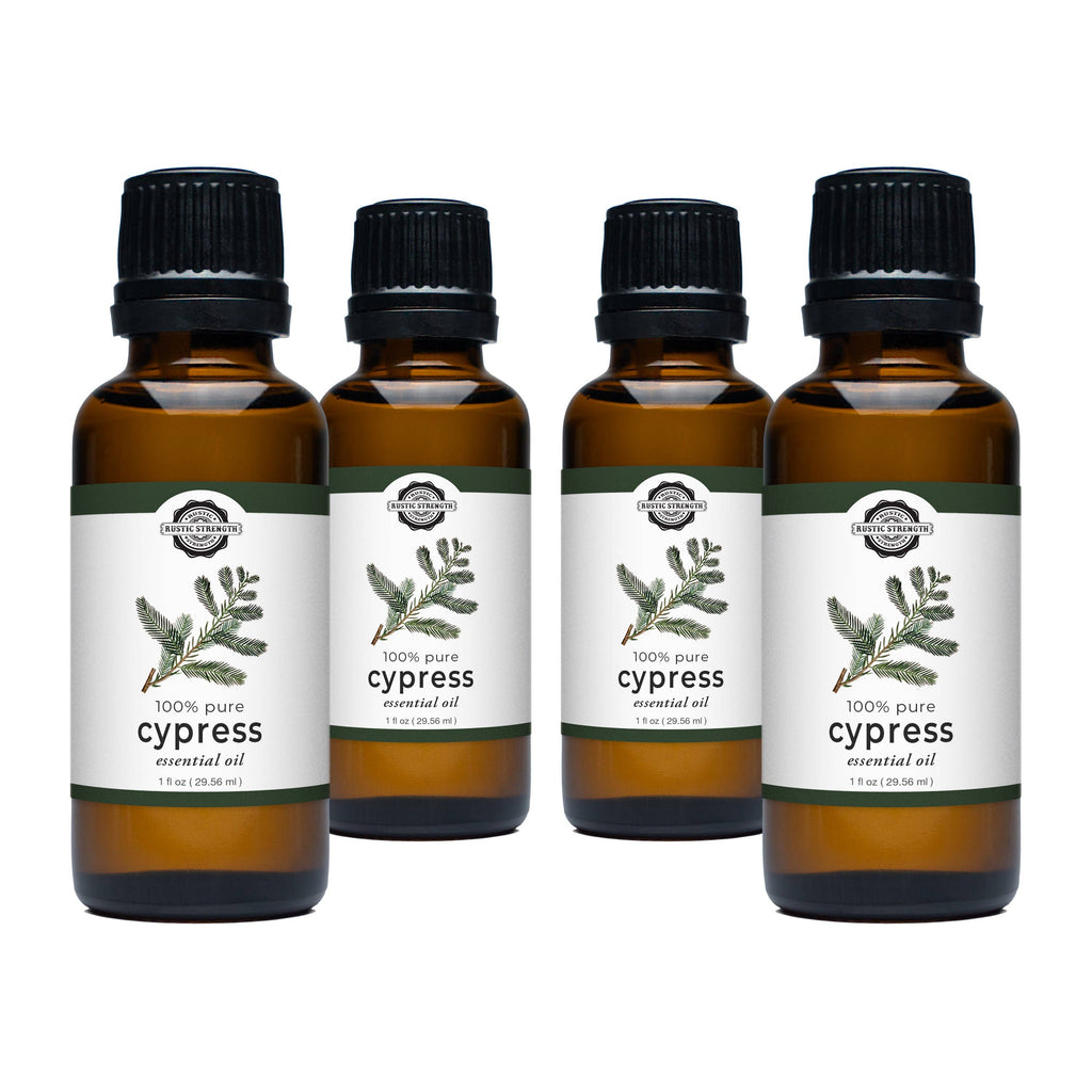 Cypress Essential Oil: - 1 oz Retail Glass Vials