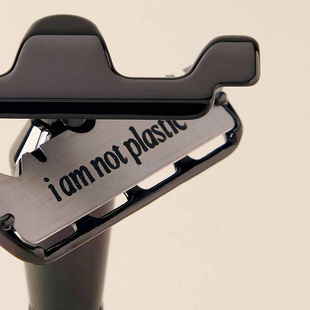 Leaf Single-Edge Razor - Twig & Thorn: Chrome / Twig