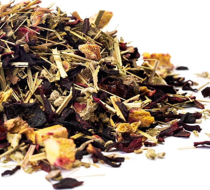 Hibiscus Cucumber, Organic Tea: Sample 5 teaspoons